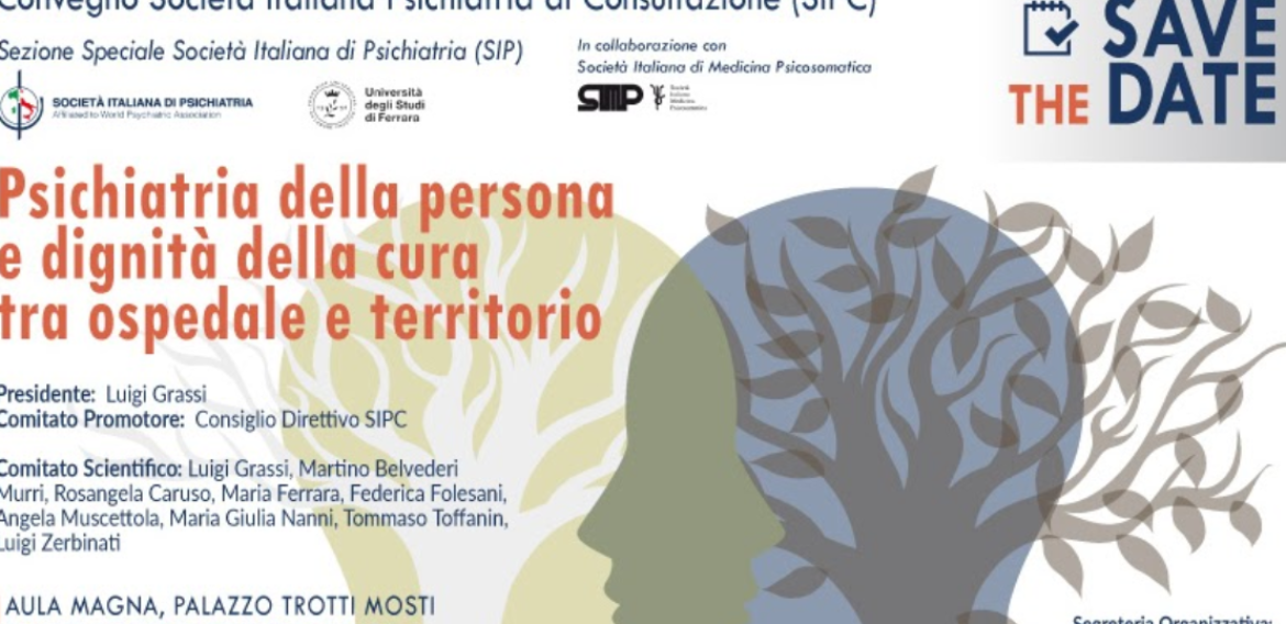 CONVEGNO SIPC SIP “Psichiatria della persona e dignità della cura tra ospedale e territorio”